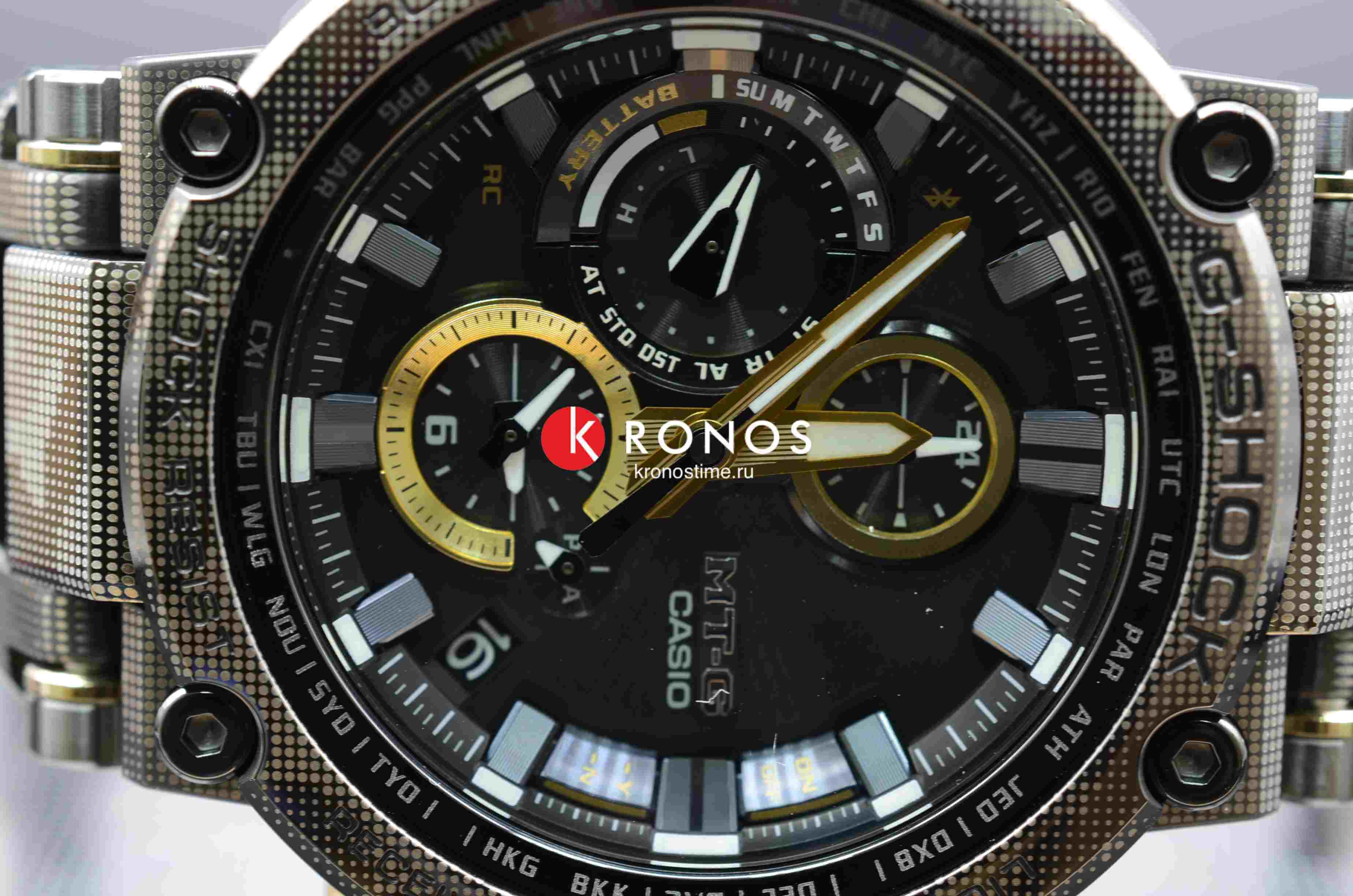 Casio Casio G-Shock Premium MTG-B1000DCM-1A MTG — детали корпуса и сталь + полимер